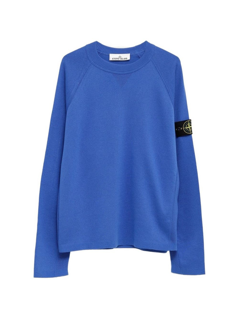 crewneck patch sweatshirt 1