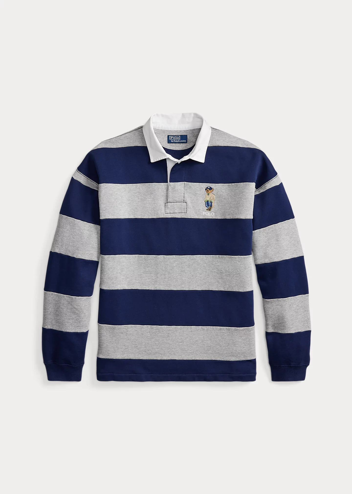 Big Fit Polo Bear Rugby Sweatshirt - 1