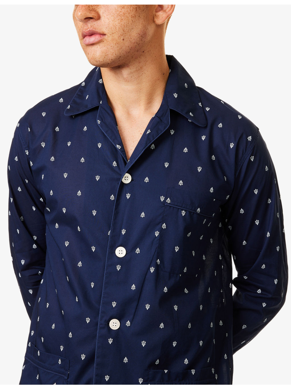Nelson Printed Cotton Pyjamas - 4