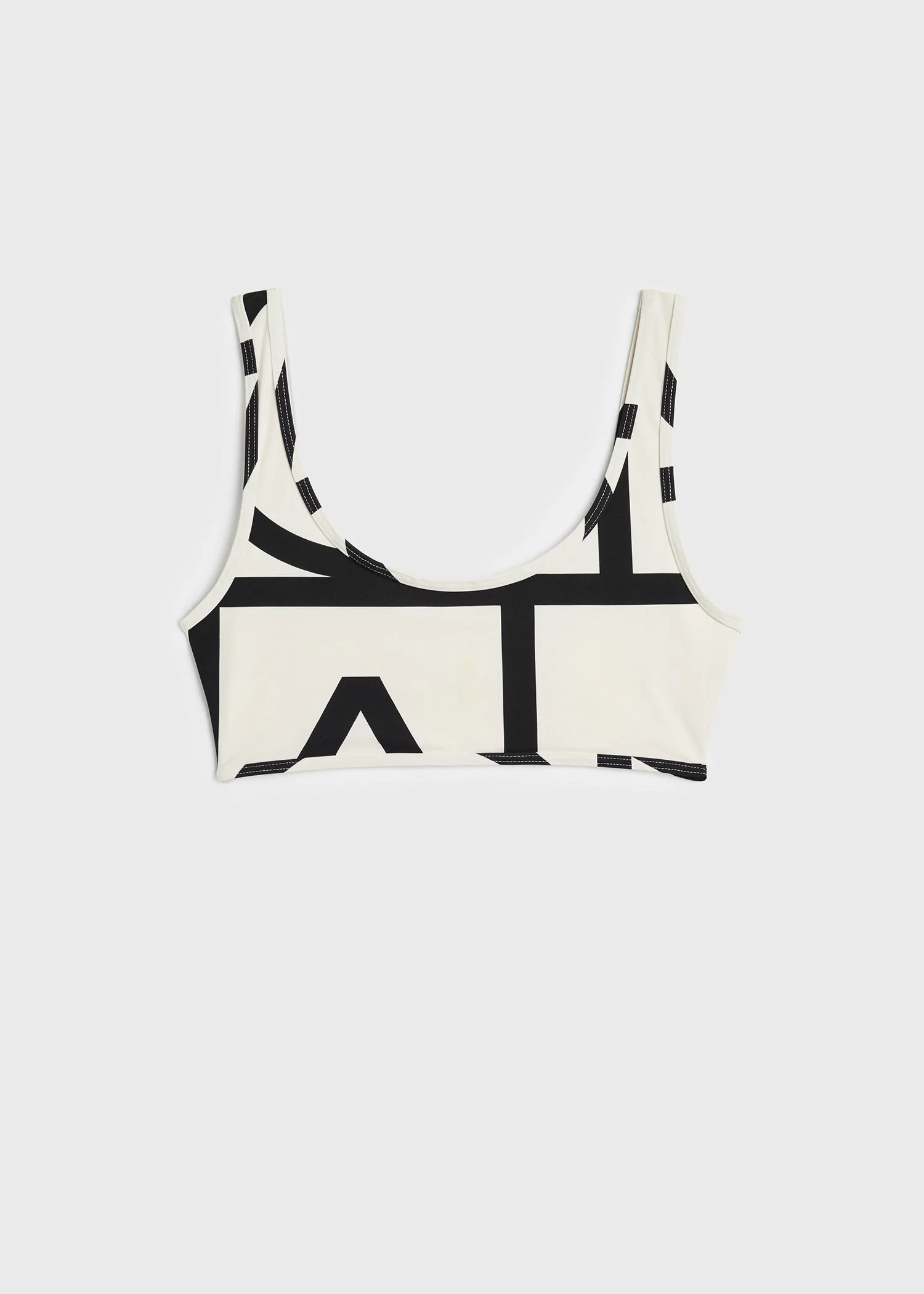 Monogram bikini top tofu - 1