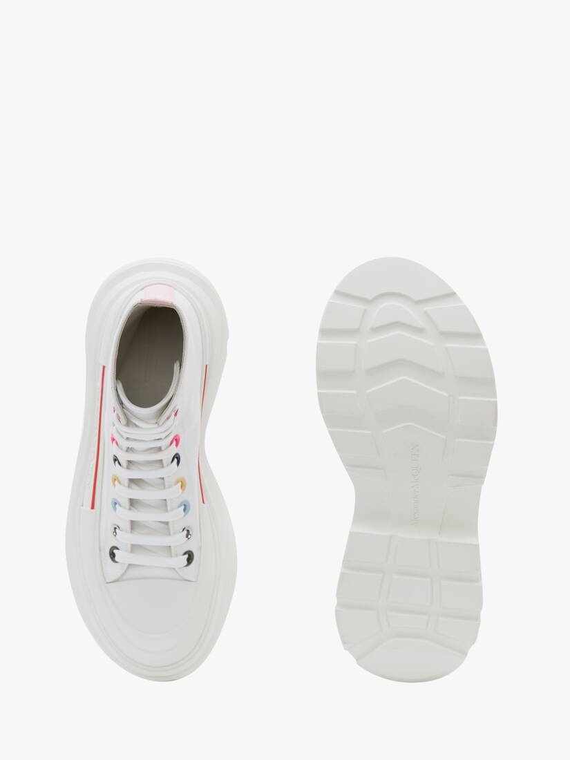 Tread Slick Boot in White - 4
