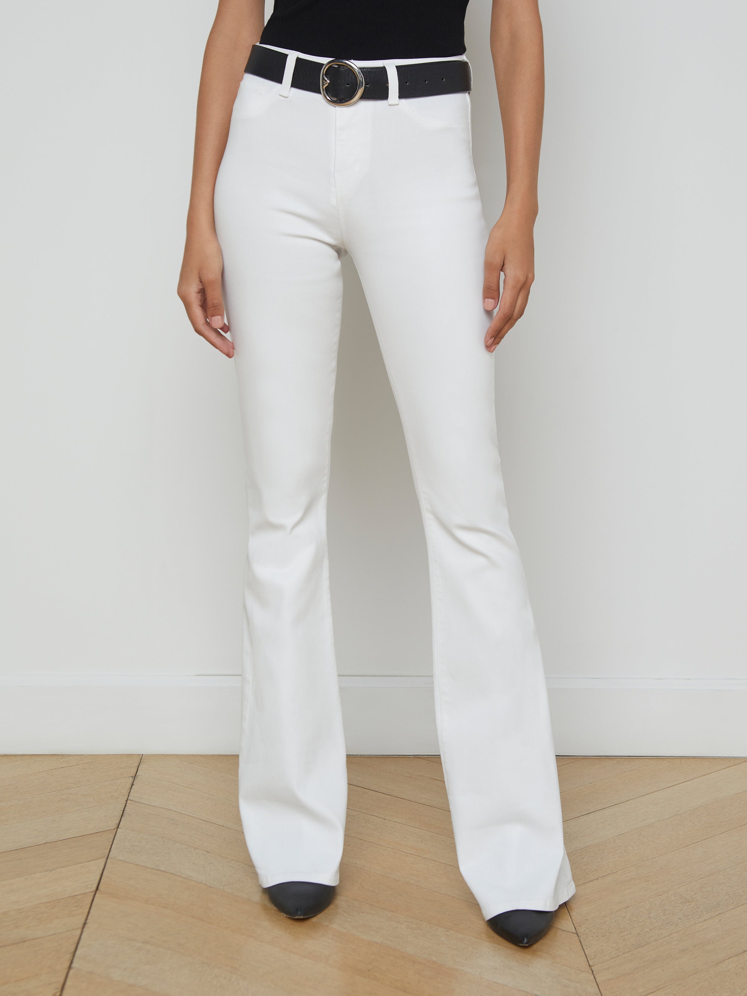 Marty Coated Flare Jean - 3