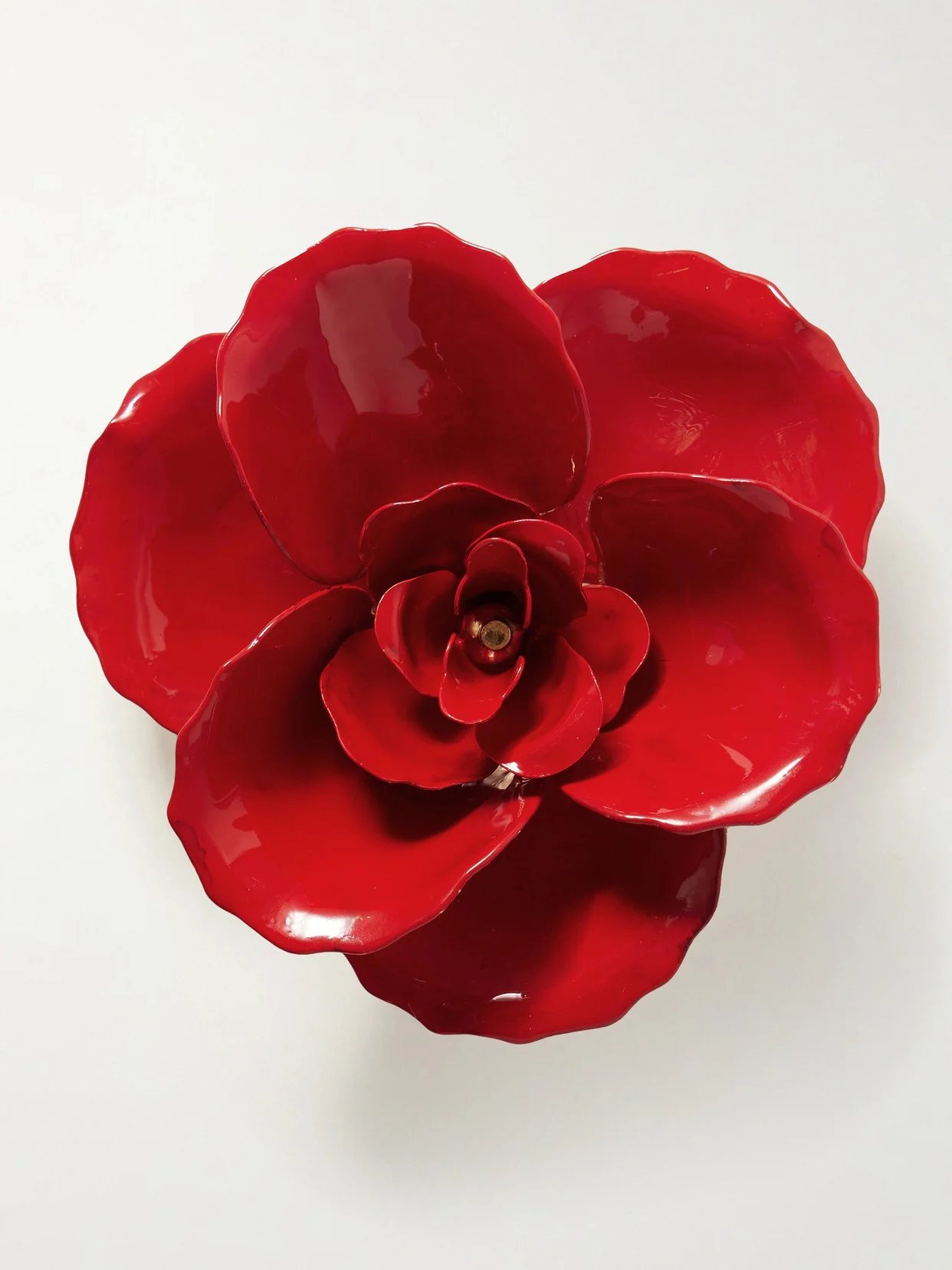 Chaya Gold-plated And Enamel Brooch - 1