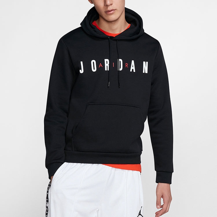 Air Jordan Air Flight Fleece Hoodie 'Black' CJ9666-010 - 3