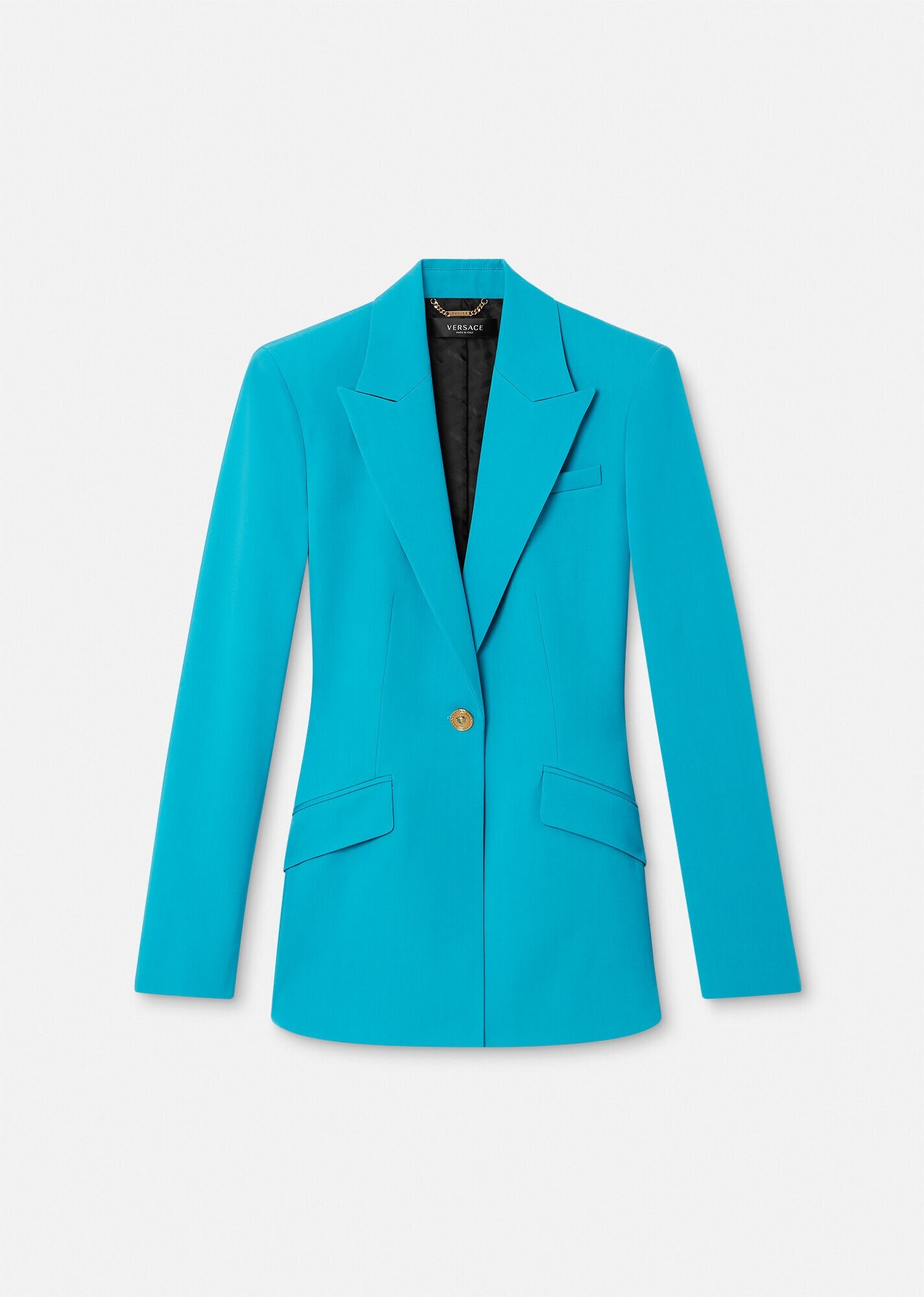 Medusa Single-Breasted Blazer - 1