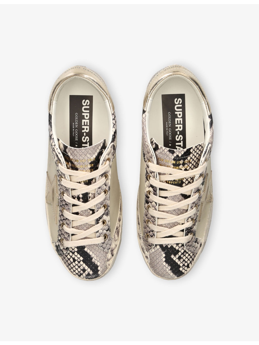 Super Star 60572 Logo-Embroidered Textured Leather Low-Top Trainers - 2
