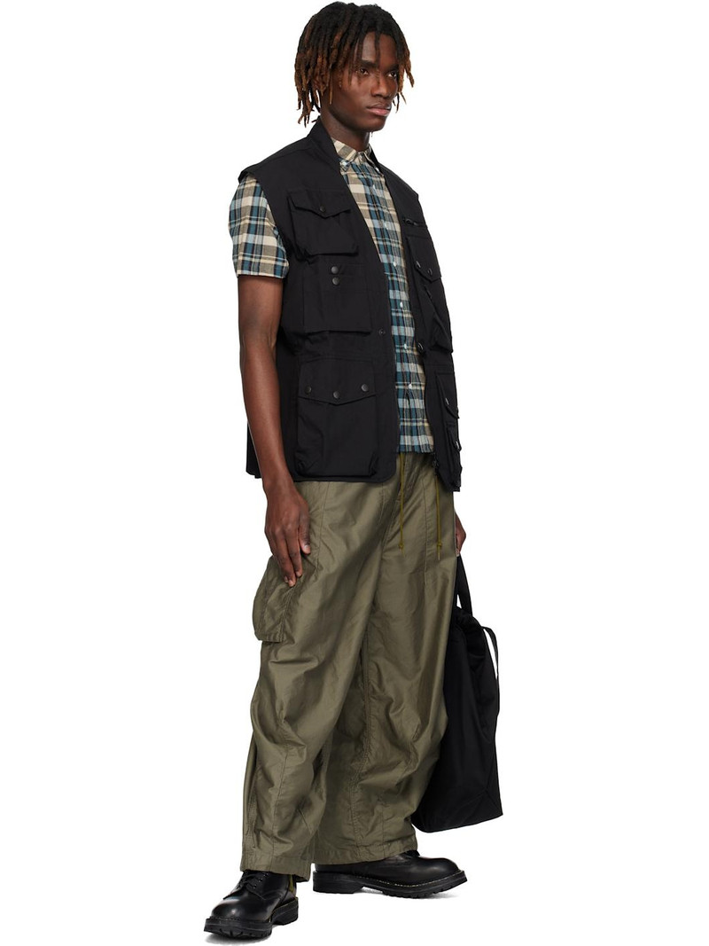 NEEDLES Black Field Vest outlook