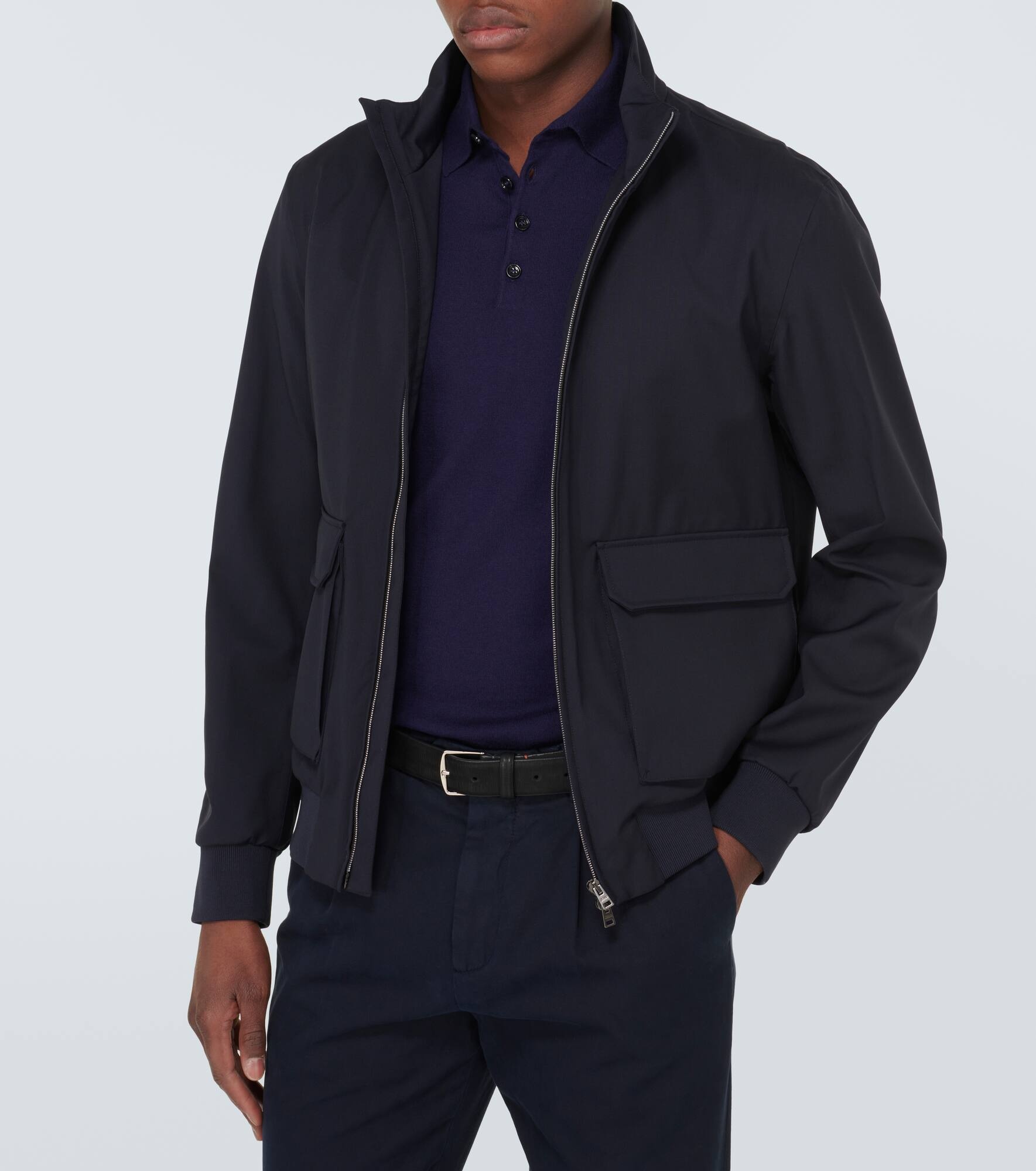 Virgin wool bomber jacket - 5