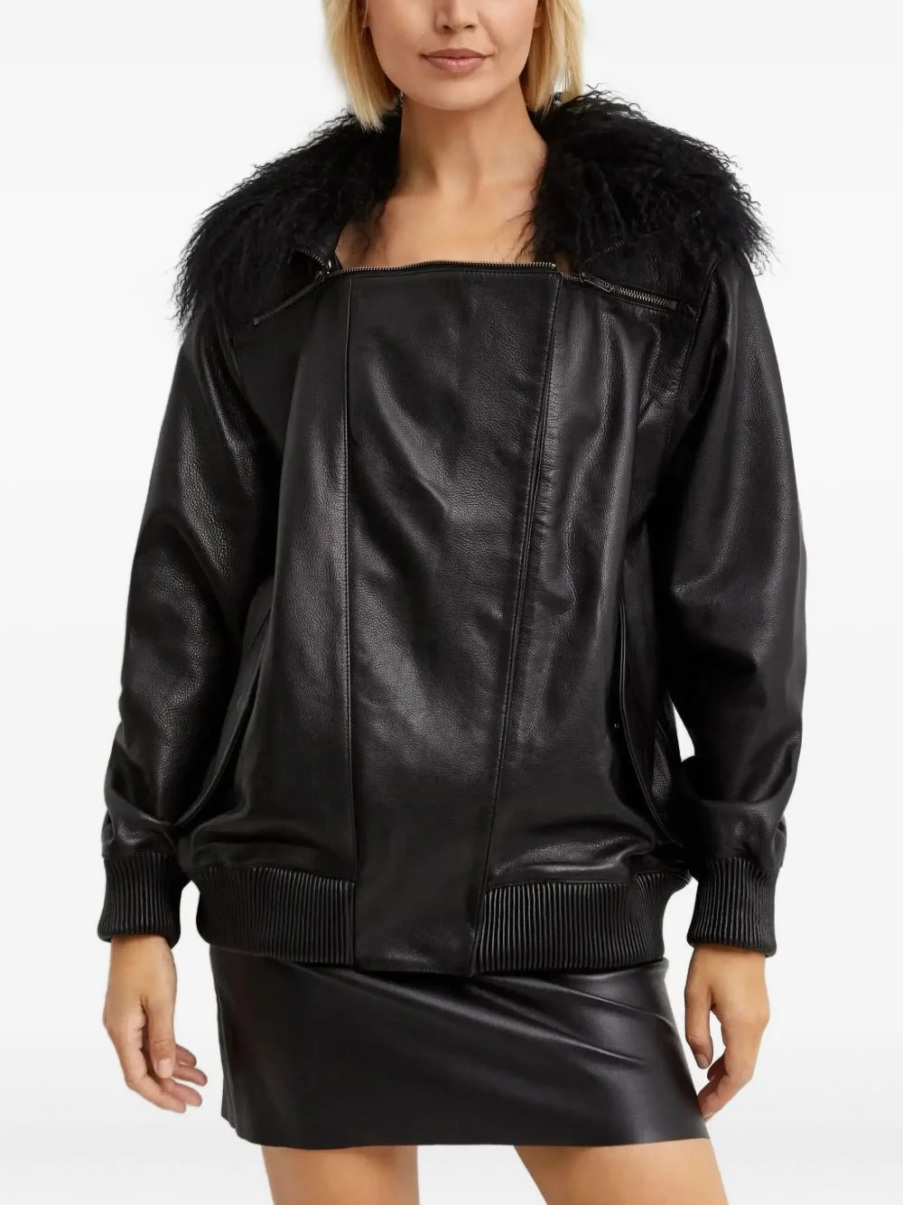 Maira detachable-collar jacket - 1