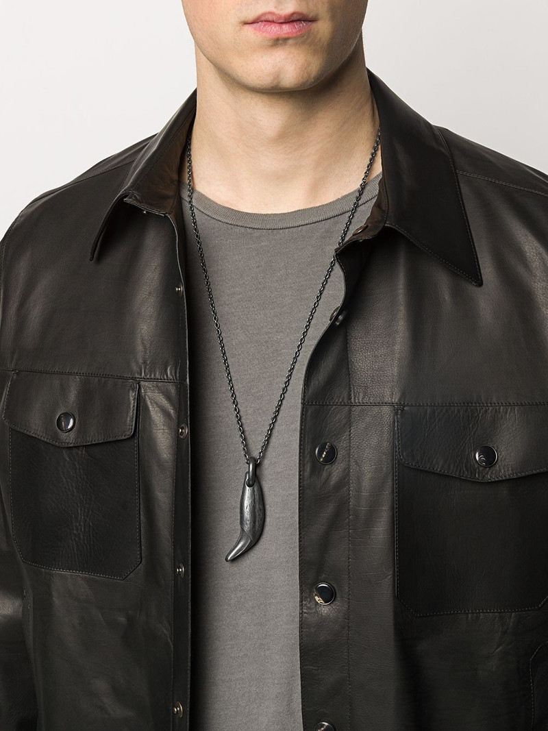 Parts of Four Bear Tooth necklace outlook