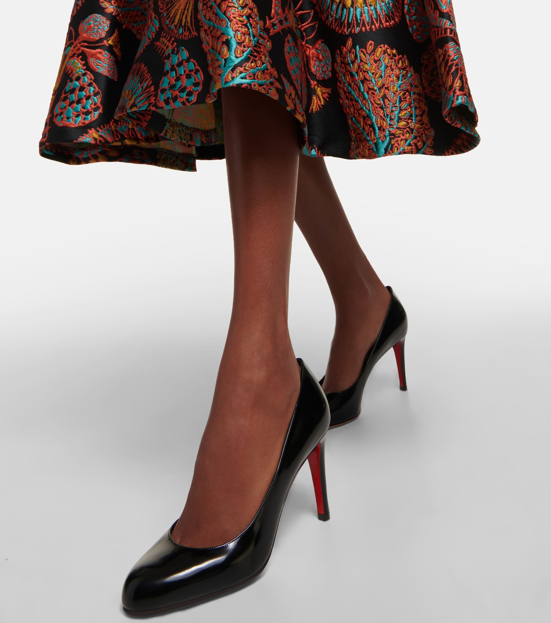 Pumppie 85 patent leather pumps - 4