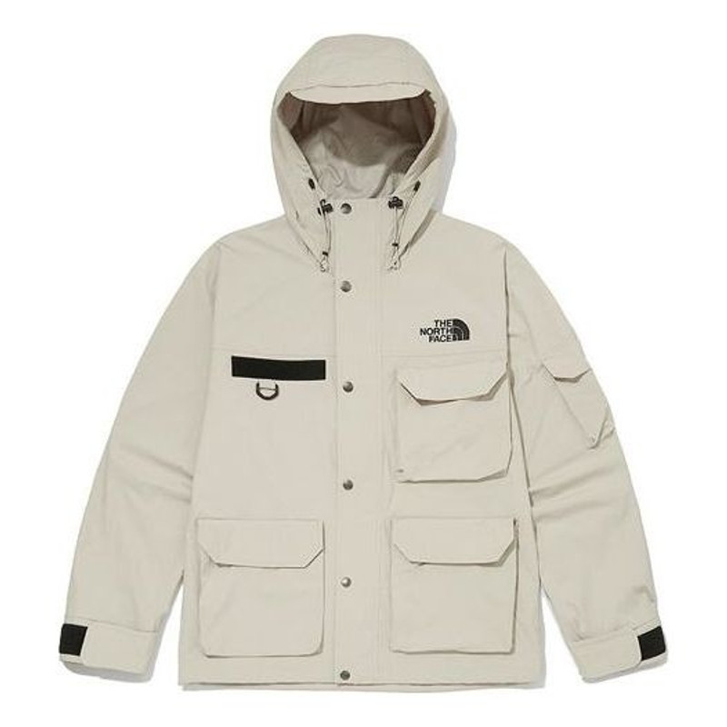 THE NORTH FACE Multi-pocket Workwear Hooded Jacket 'White' NJ3BM10C - 1