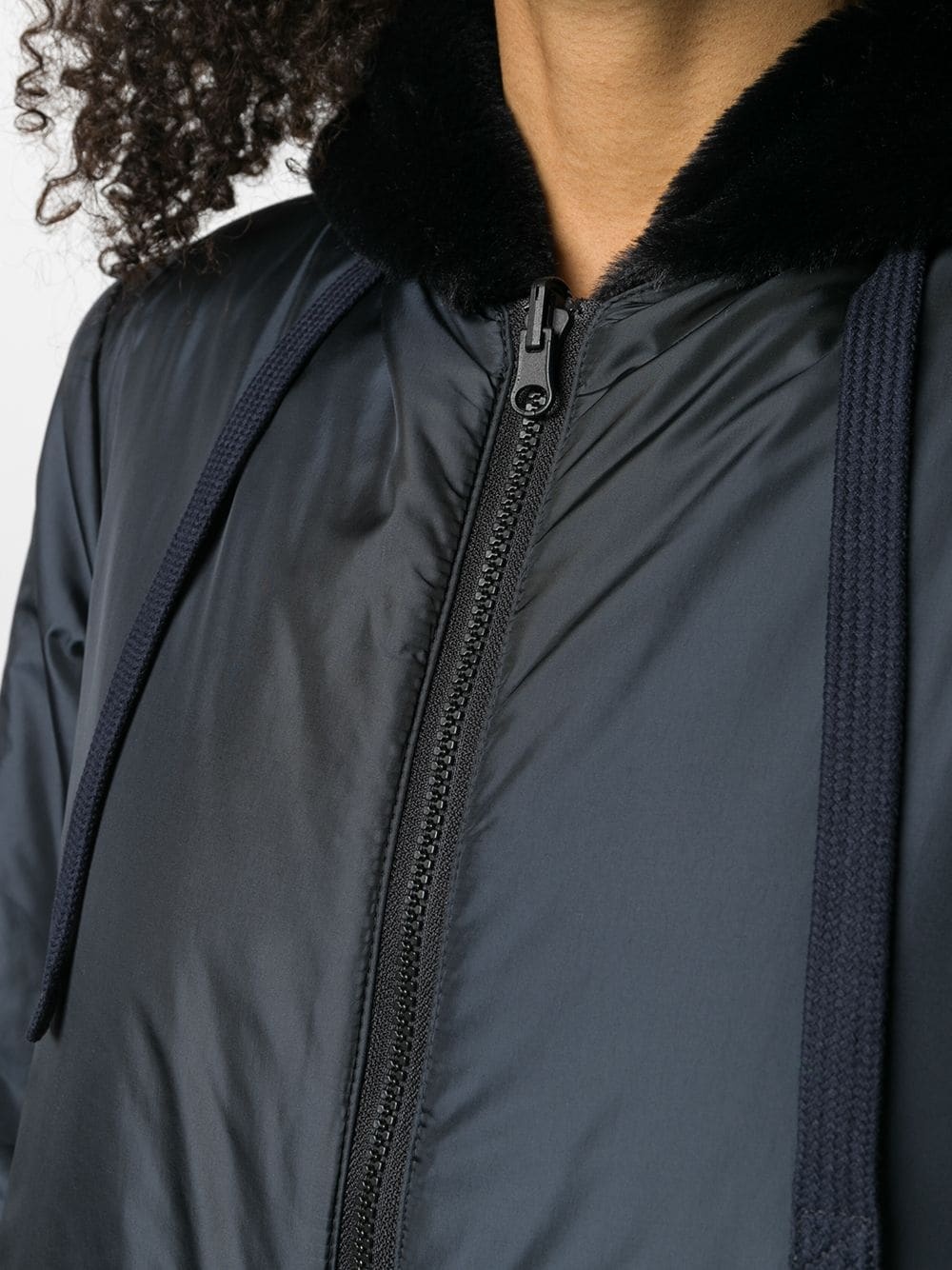 hooded parka coat - 5