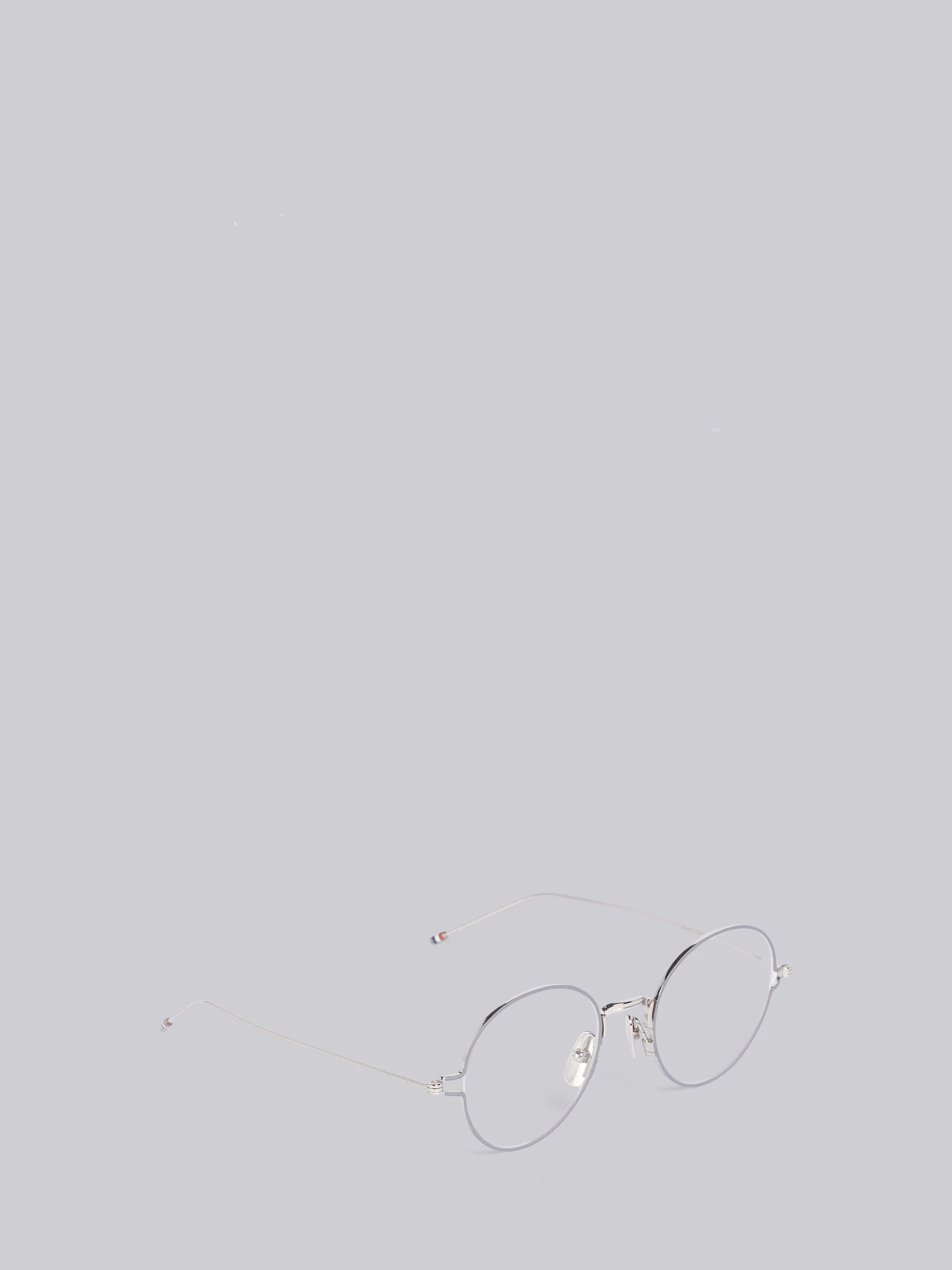 TB915 - Silver Round Eye Glasses - 4