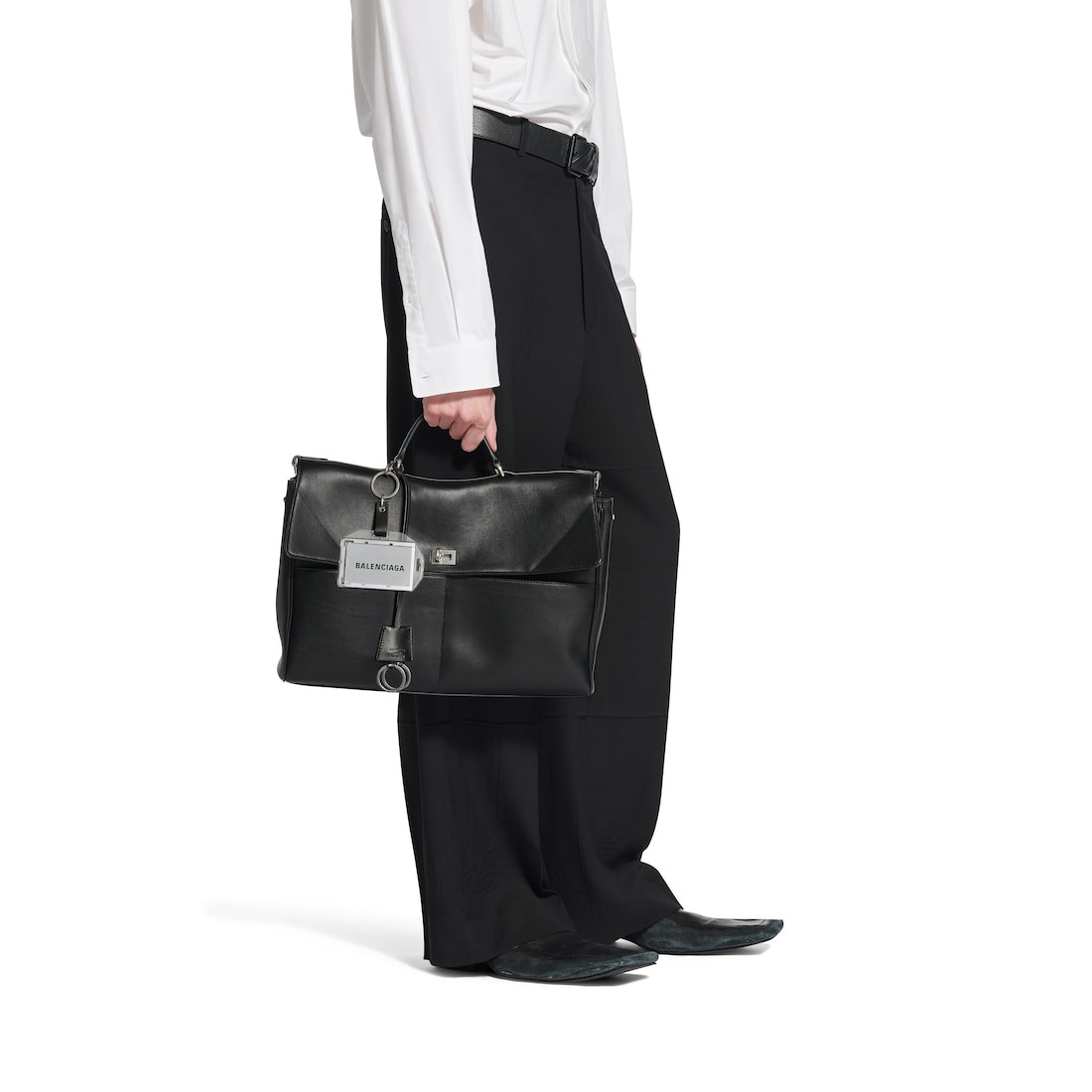 Men's Rodeo Portfolio Bag in Black - 8