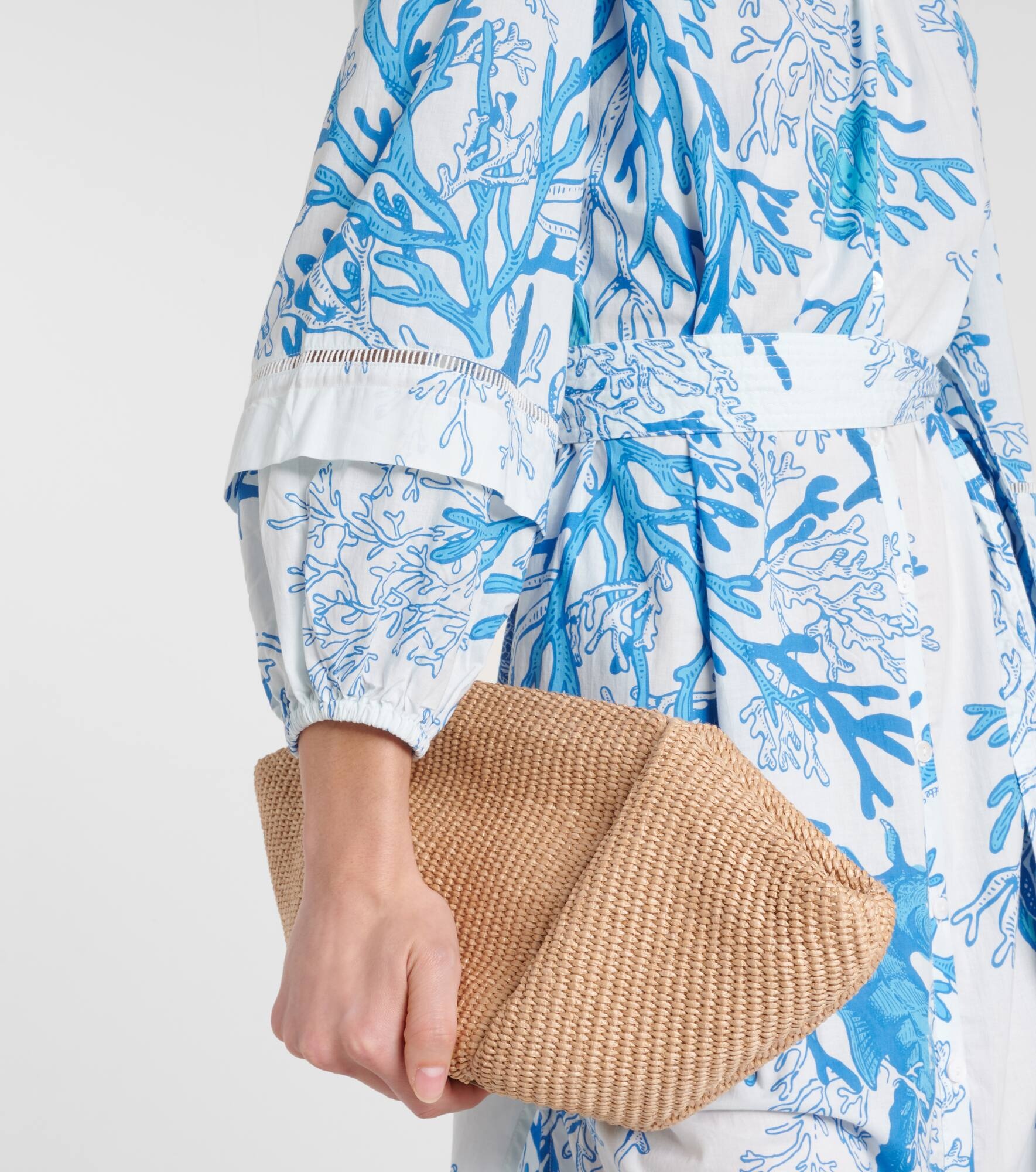 Cathy printed cotton shirt dress - 5