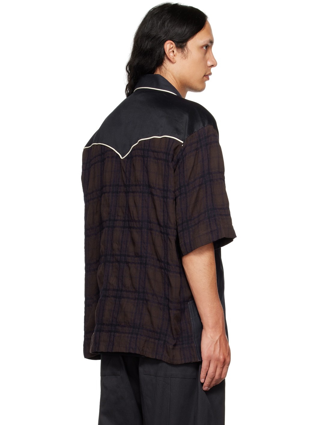 Navy Bowling Shirt - 3