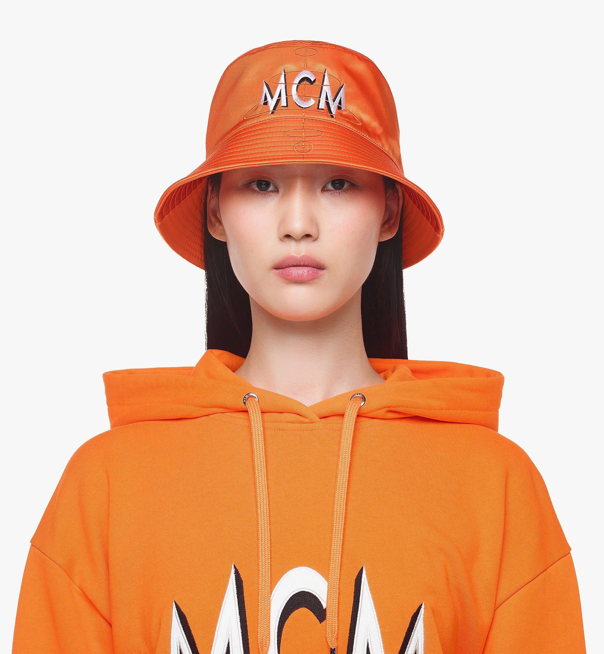 Logo Embroidery Bucket Hat in Nylon Twill - 2