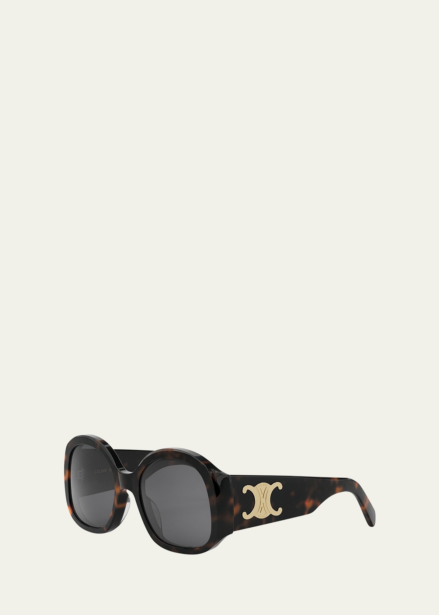 Max Triomphe Round Acetate Sunglasses - 2