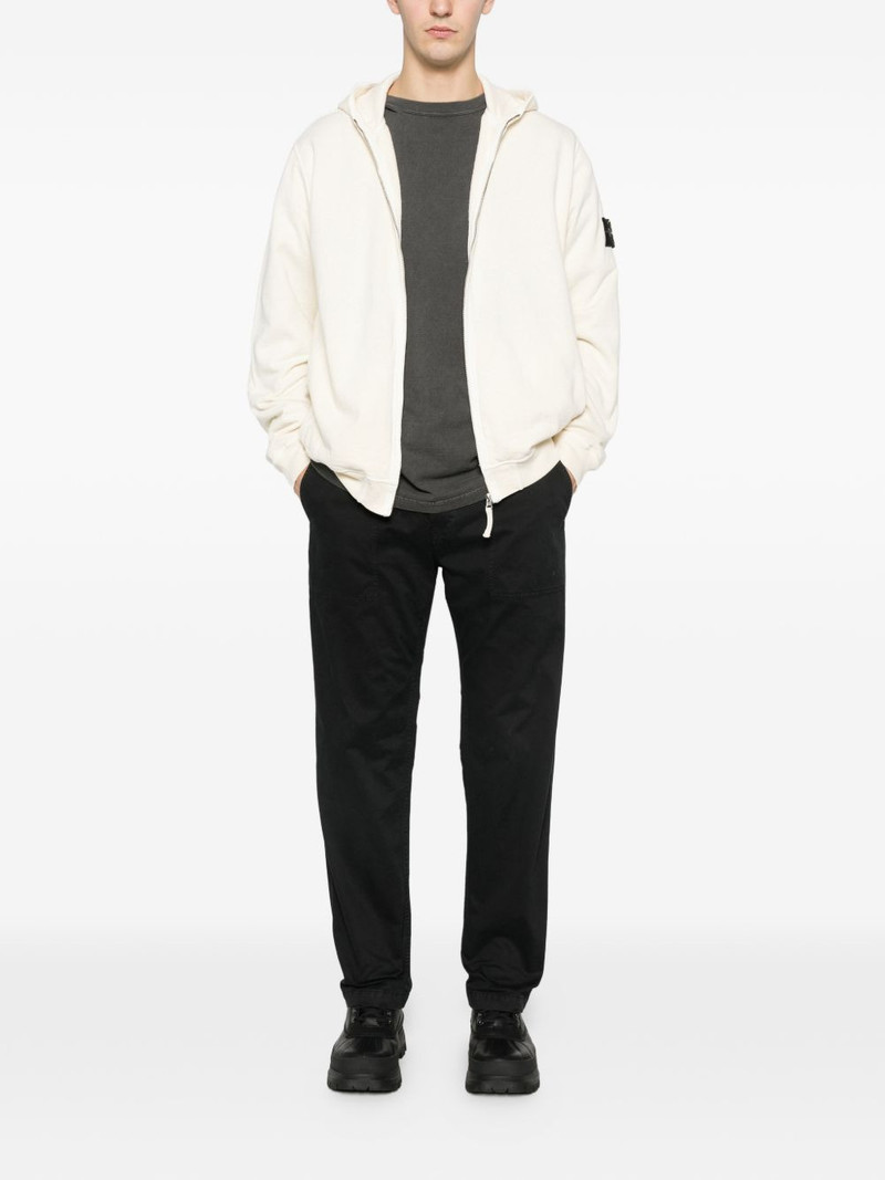 Stone Island zip-fastening hoodie outlook