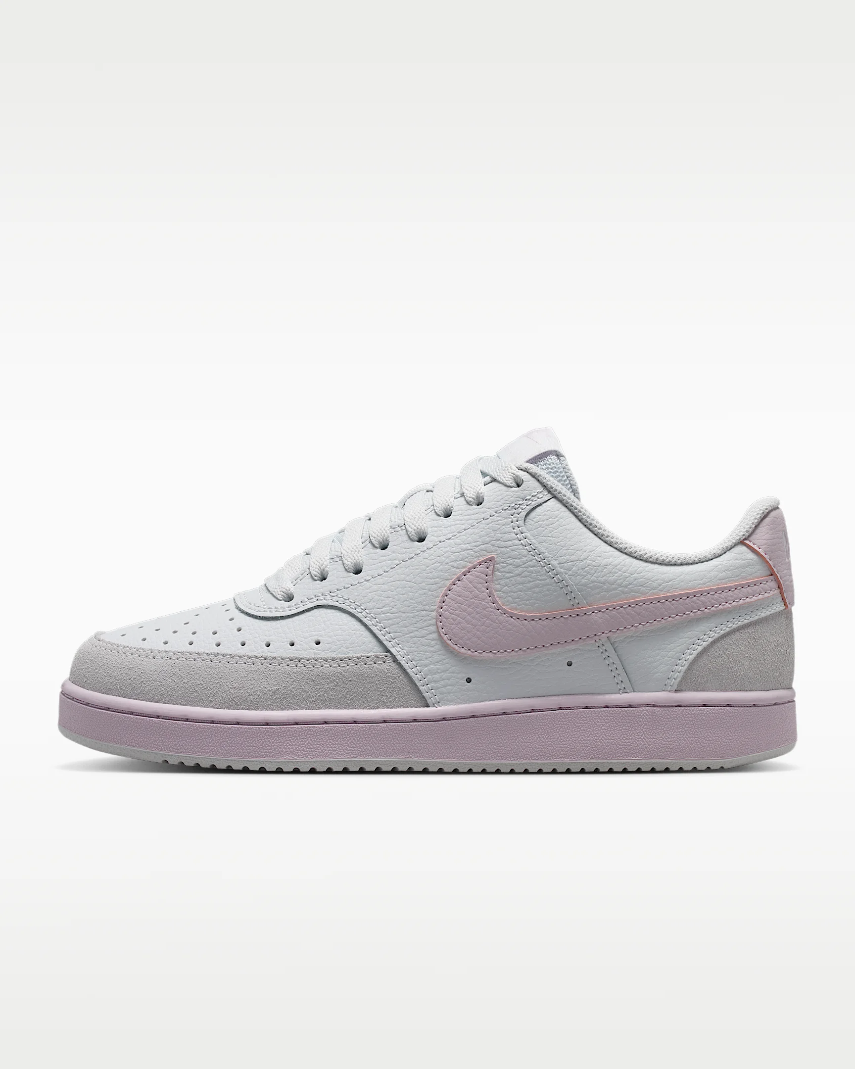 Nike Court Vision Low Suede Women's Shoes - 1