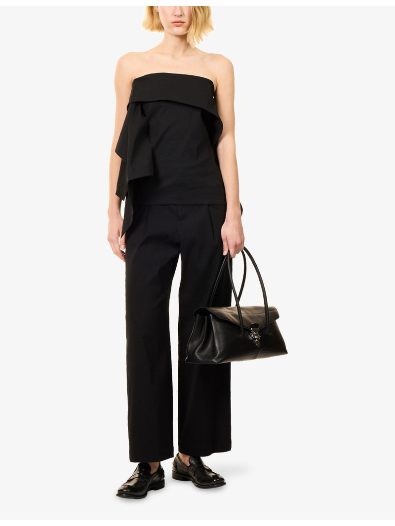 ISSEY MIYAKE Pleat Crepe Woven Trousers outlook