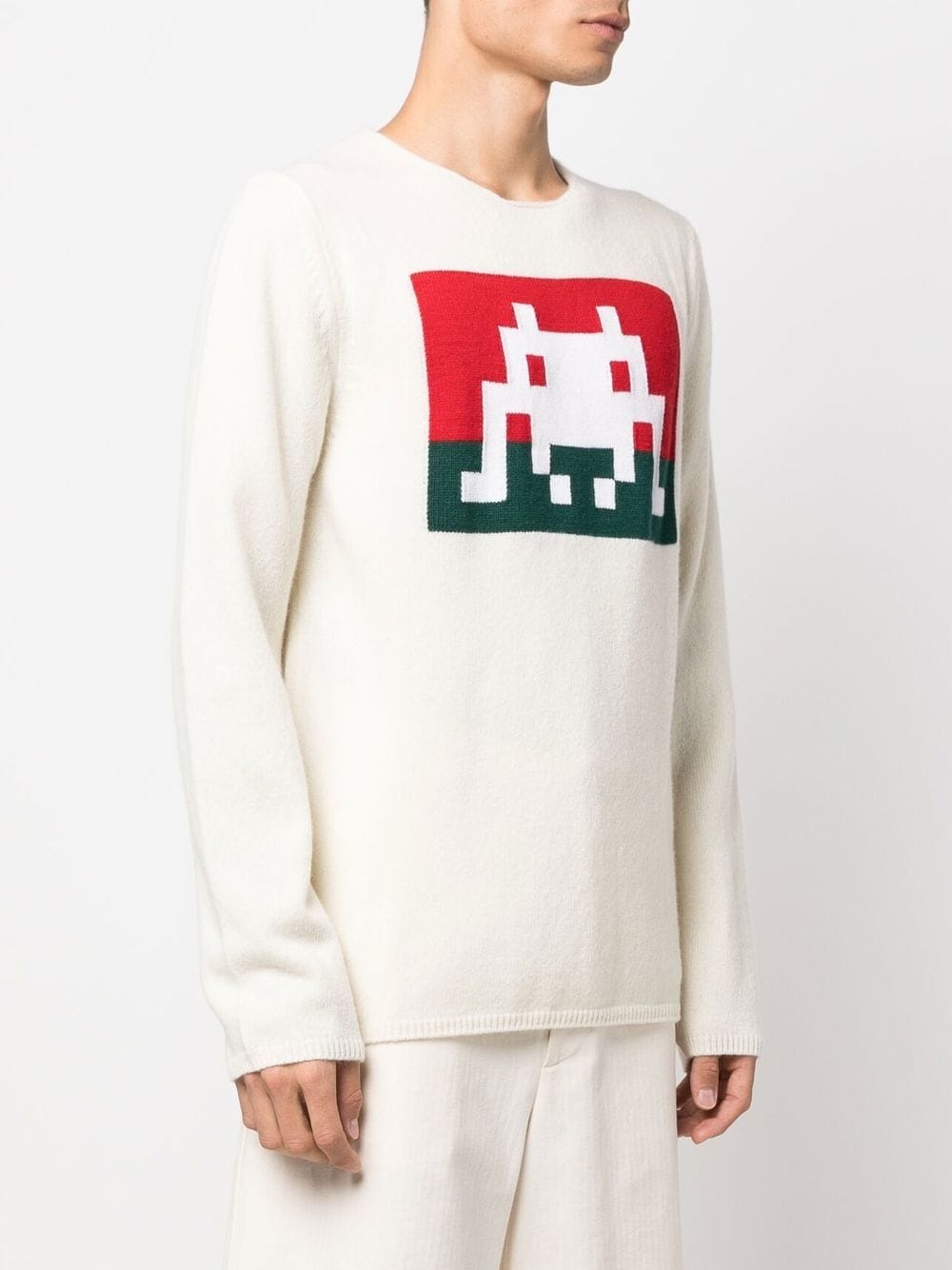 graphic-print detail sweatshirt - 3