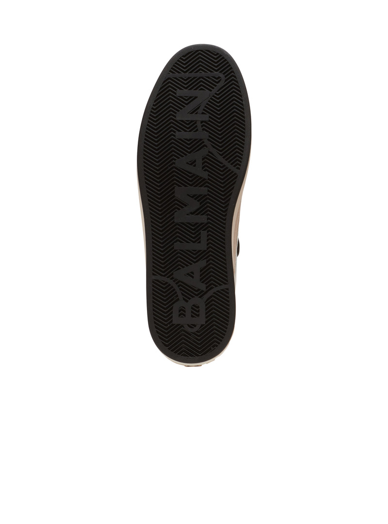 B-Court Flip snakeskin-effect leather and suede sneakers 4