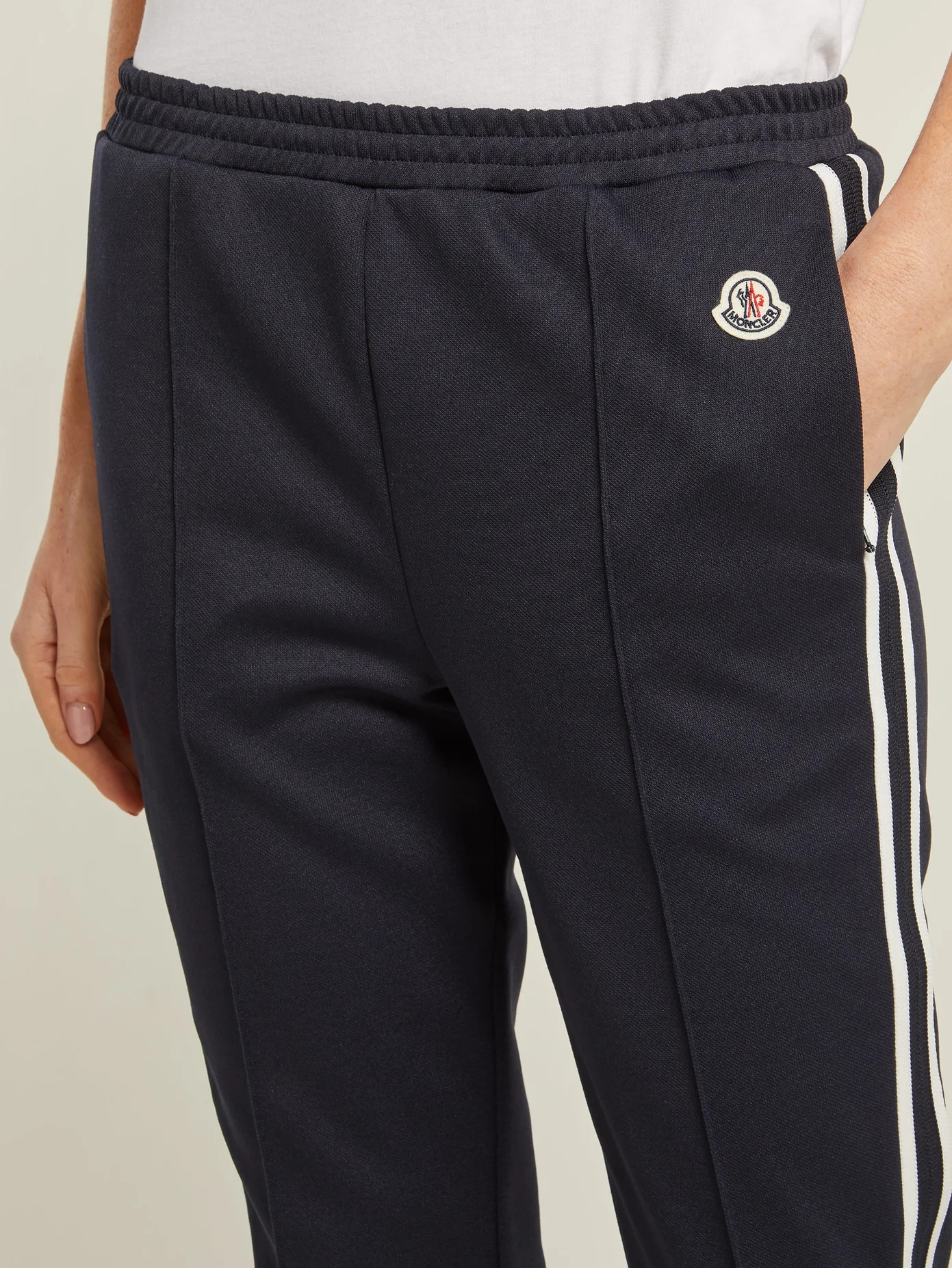 Taped side technical track pants - 5