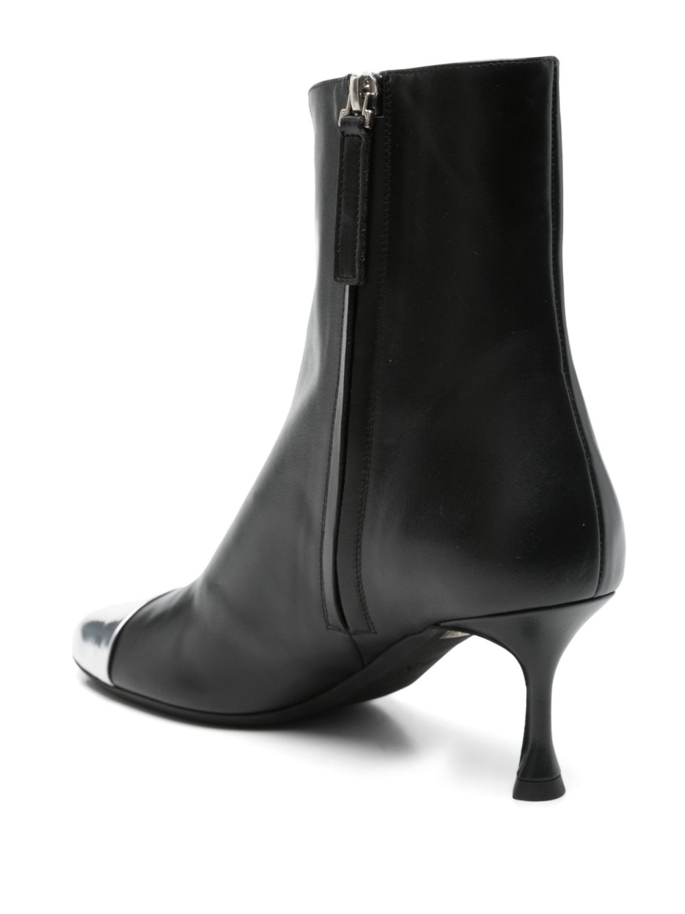 60mm leather boots - 3