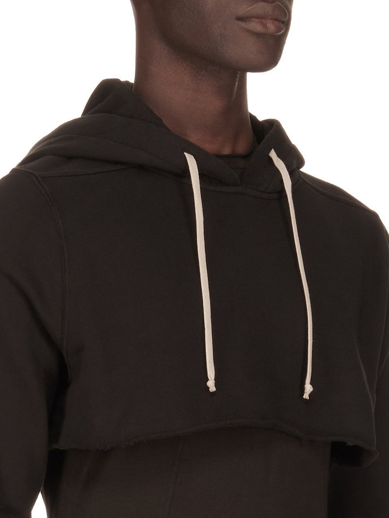 Black Hollywood Cropped Hoodie 4