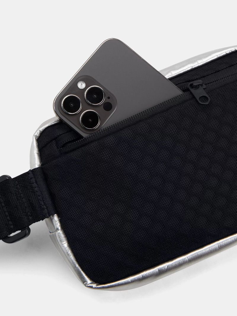 UA Loudon Metallic Waist Bag Crossbody 3