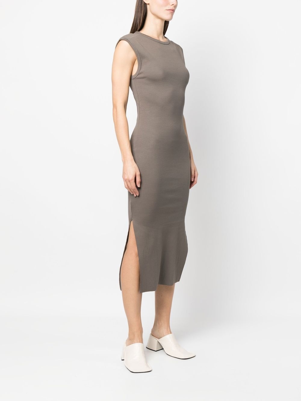 jersey midi dress - 3