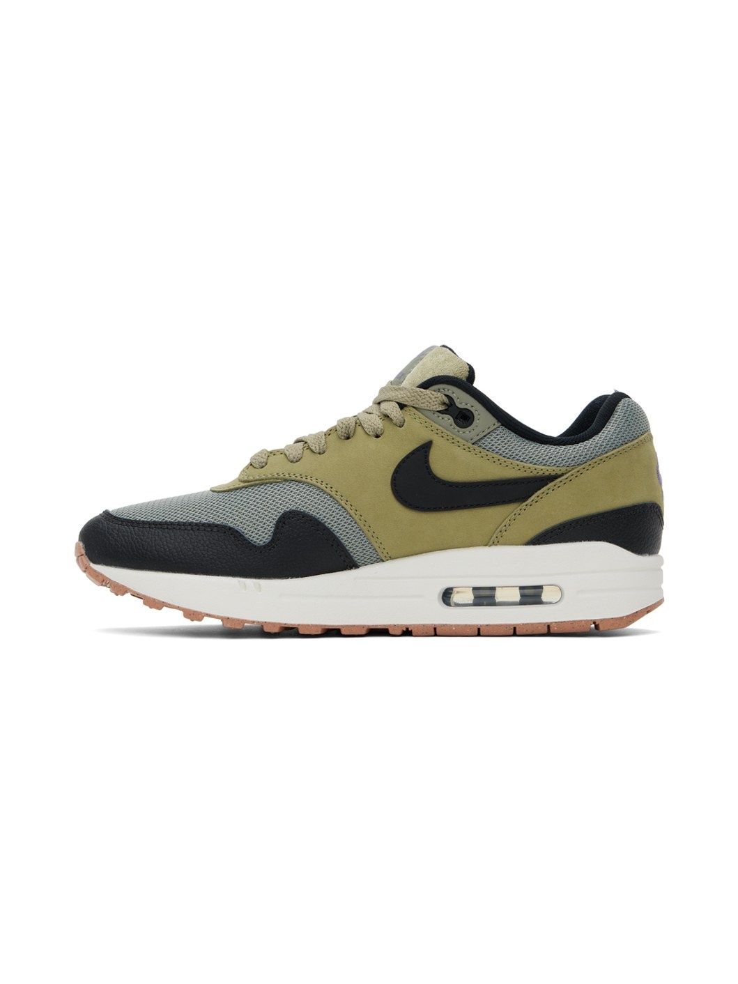 Green & Black Air Max 1 Sneakers - 3