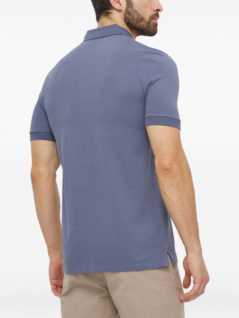 HUGO button logo polo shirt outlook