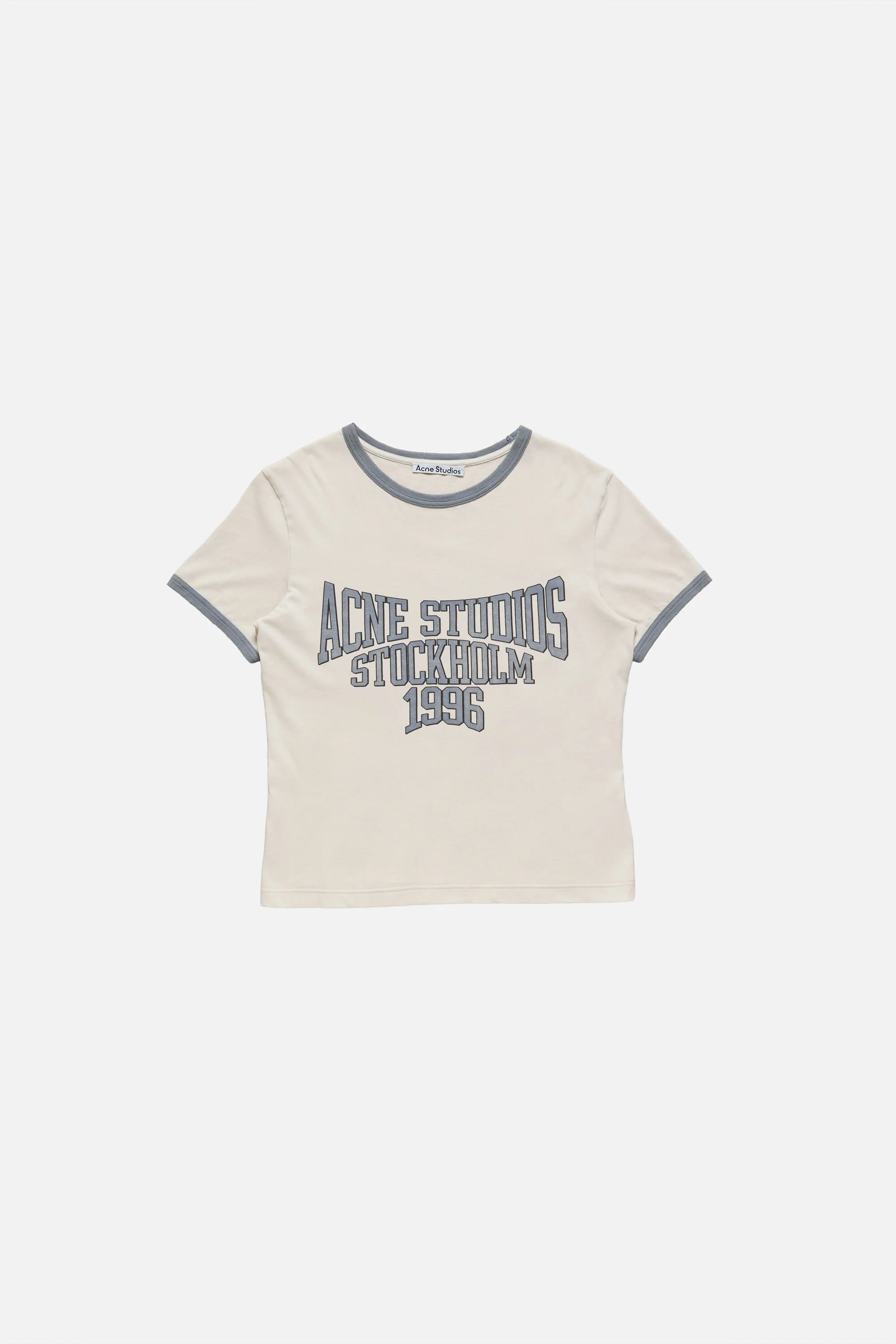 Graphic t-shirt - Off white/grey blue - 1