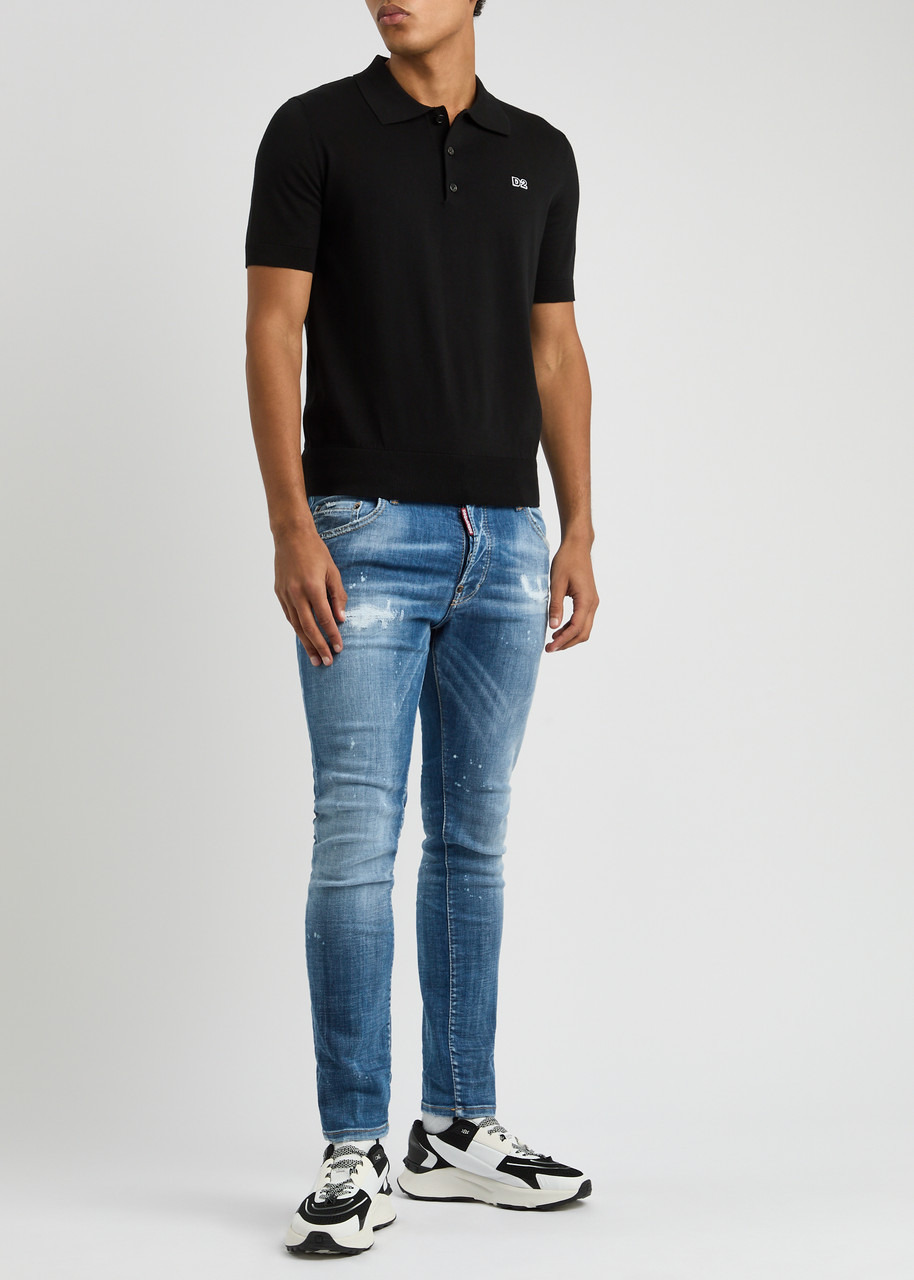 DSQUARED2 Skater Distressed Skinny Jeans - 4