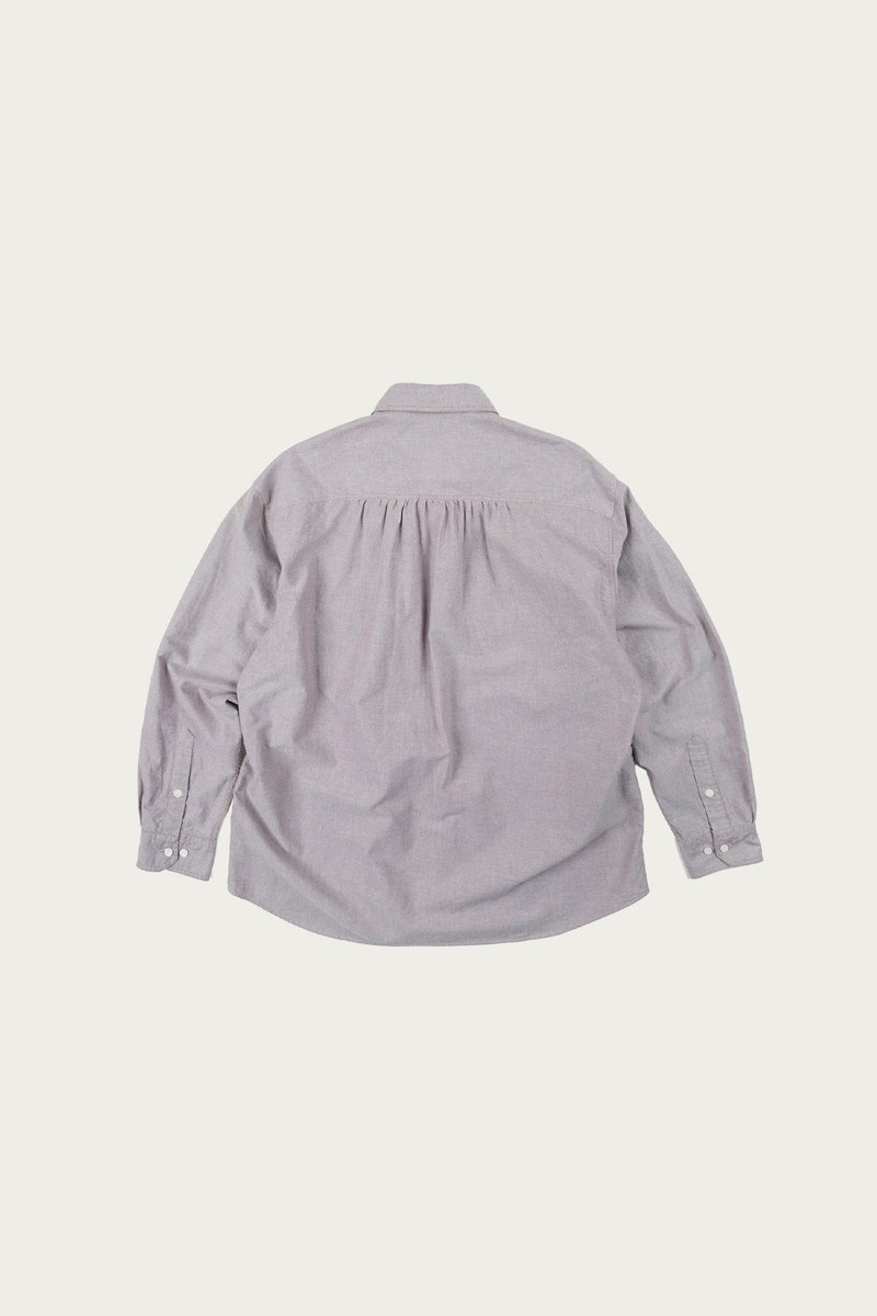 FrizmWORKS 1920's Oxford Work Shirt - Brown outlook