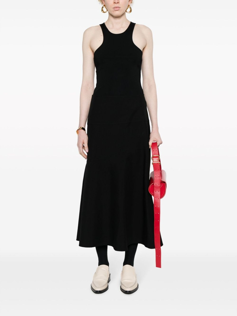 Jil Sander twill cotton-blend skirt outlook