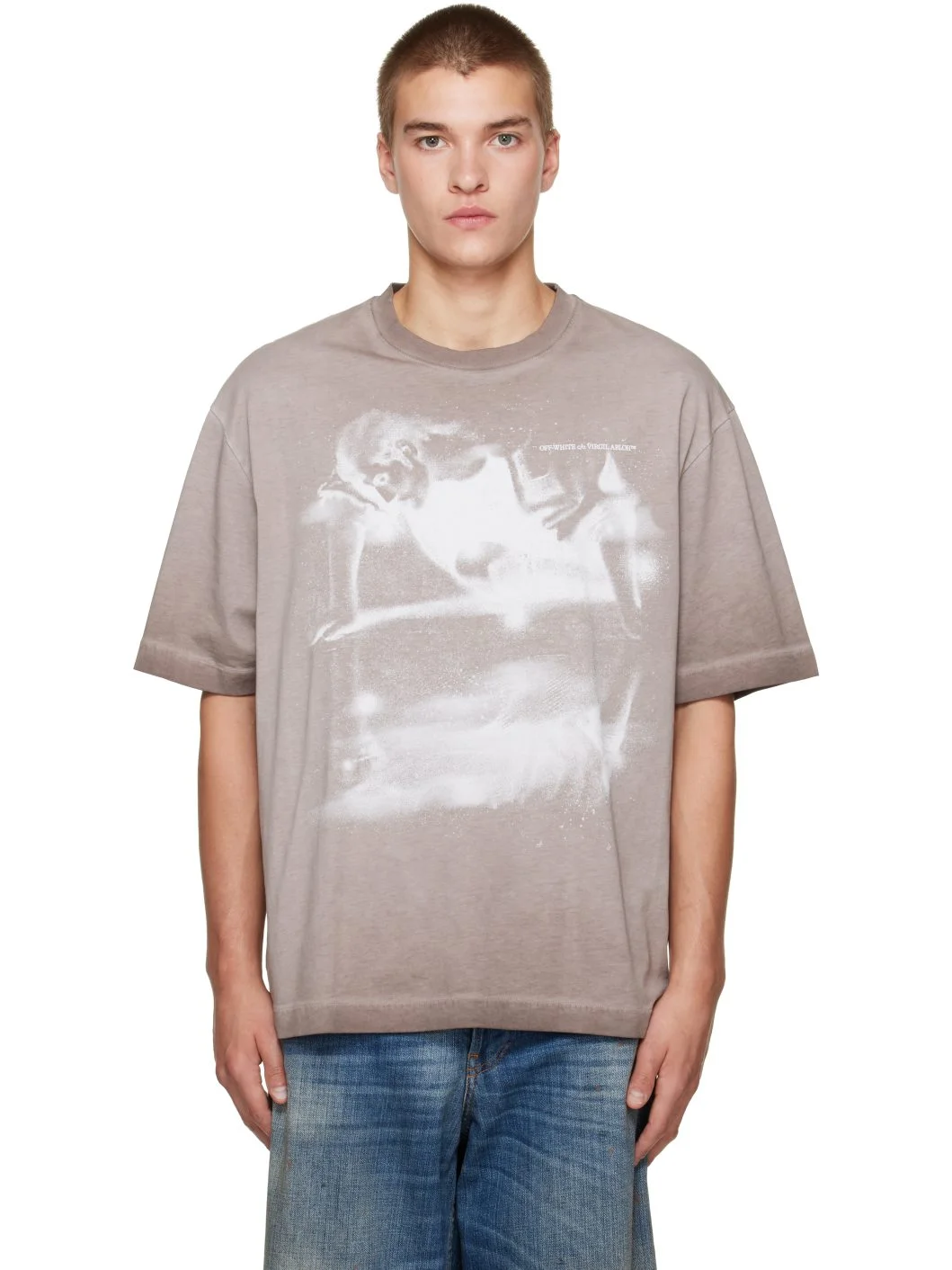 Taupe Dreaming Narciso Skate S/S T-shirt - 1