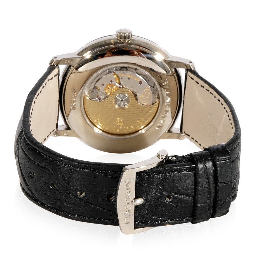 Pre-owned Blancpain Villeret Flinqué Opaline Dial Men's Watch 6653-1542-55b - 4