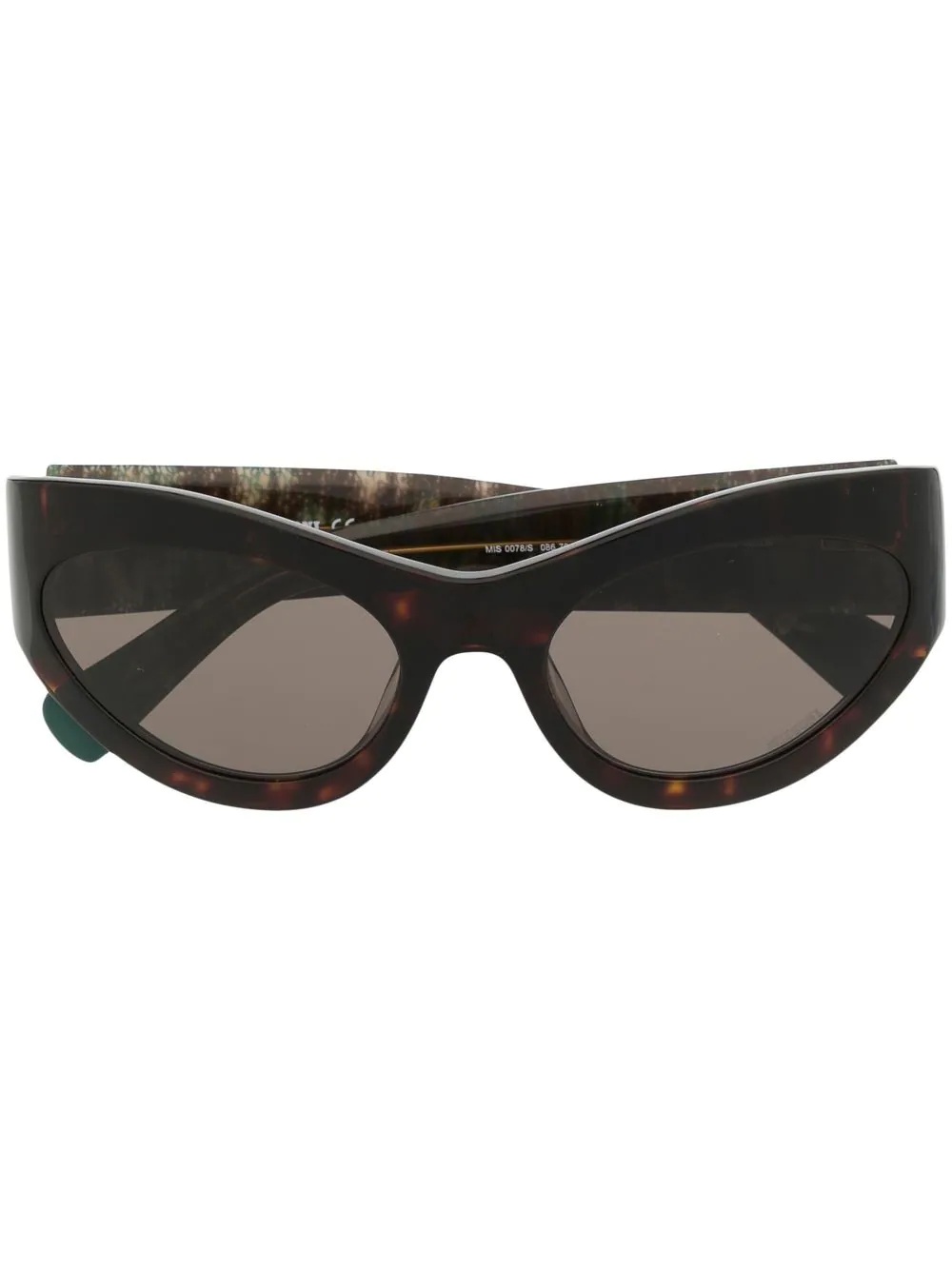 signature-zigzag cat-eye sunglasses - 1