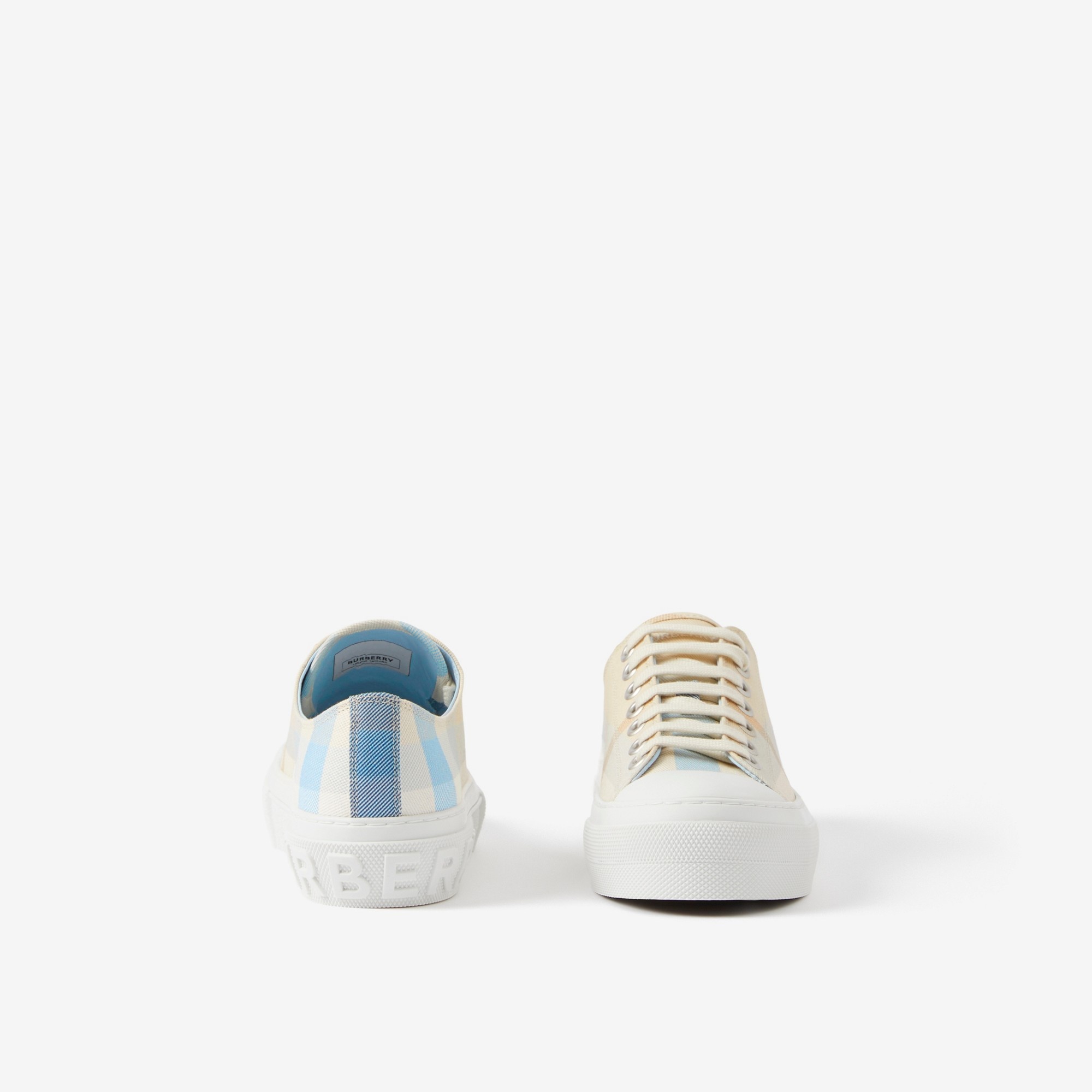 Check Cotton Sneakers - 4