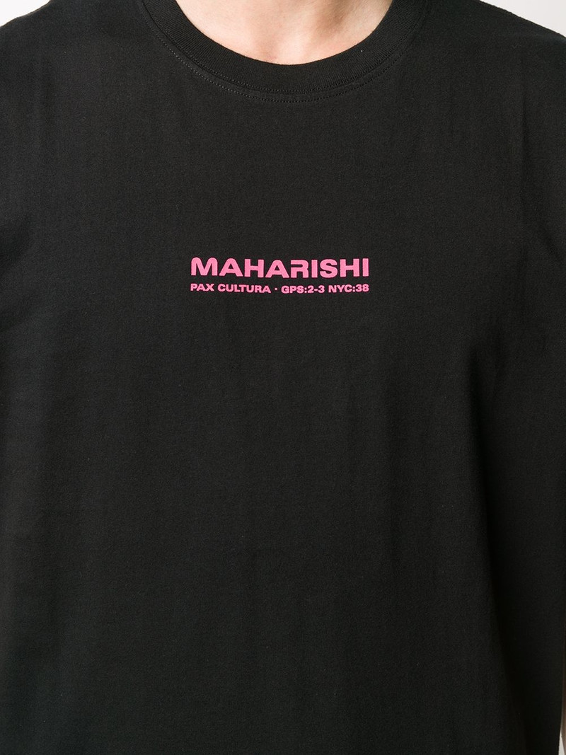 logo print T-shirt 5