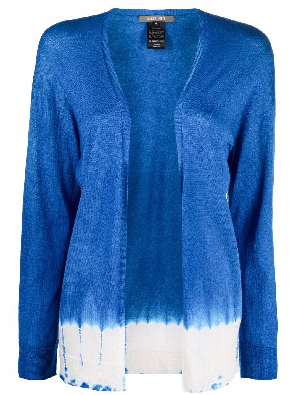 tie-dye print cashmere sweater - 1