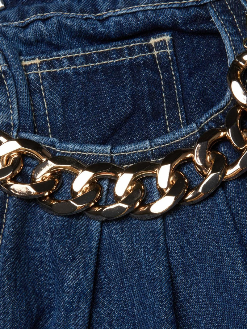 L'AGENCE high-rise chain-detail jeans outlook
