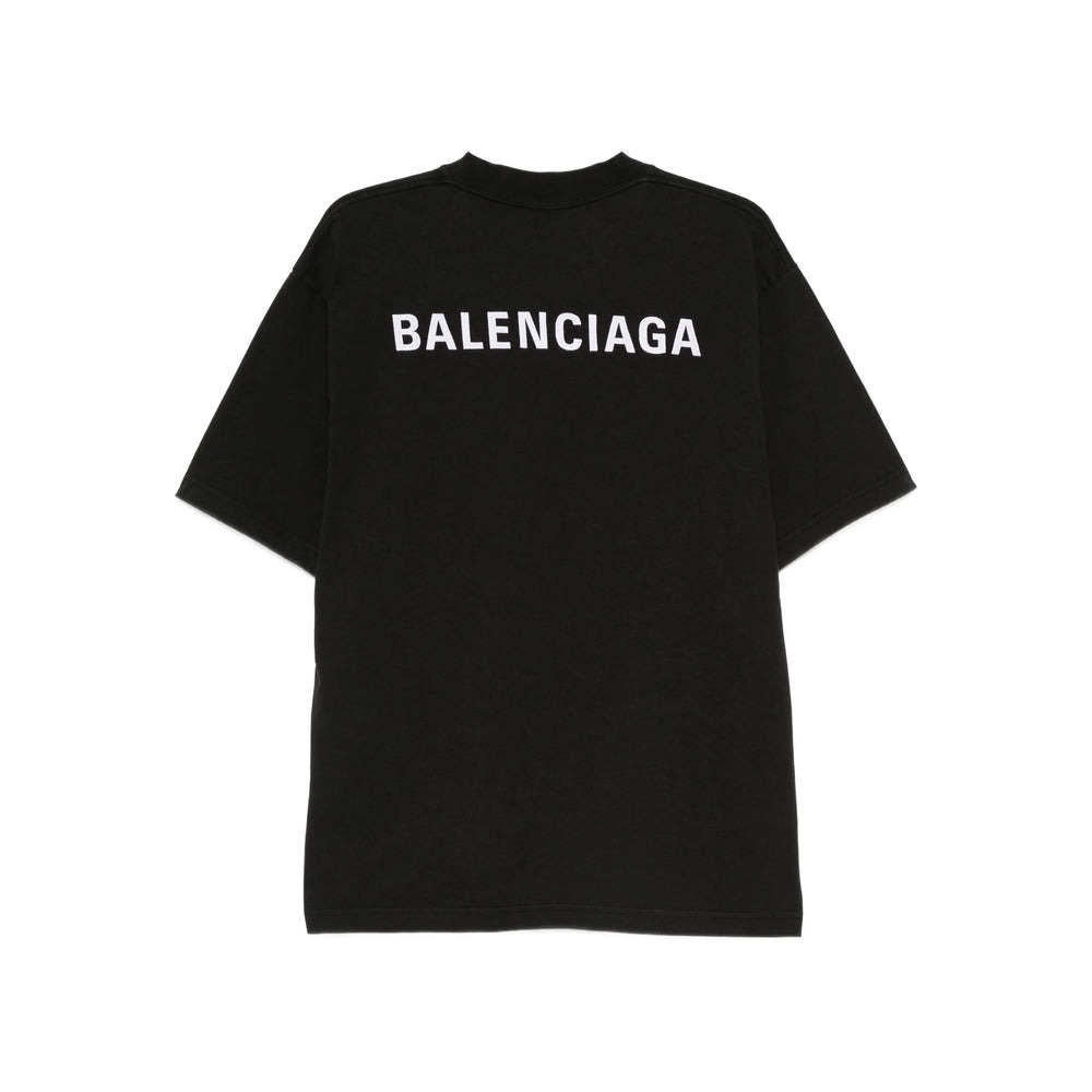 Balenciaga Black T-Shirts & Vests - T-Shirts Men - 2