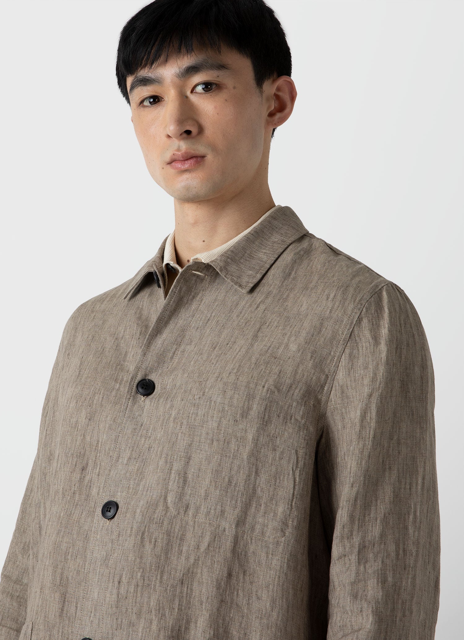 Linen Twin Pocket Jacket - 5