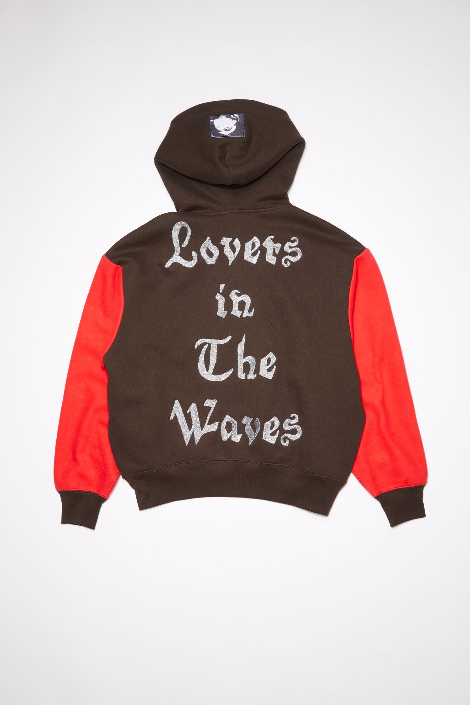 Printed sweatshirt - Cacao brown - 1