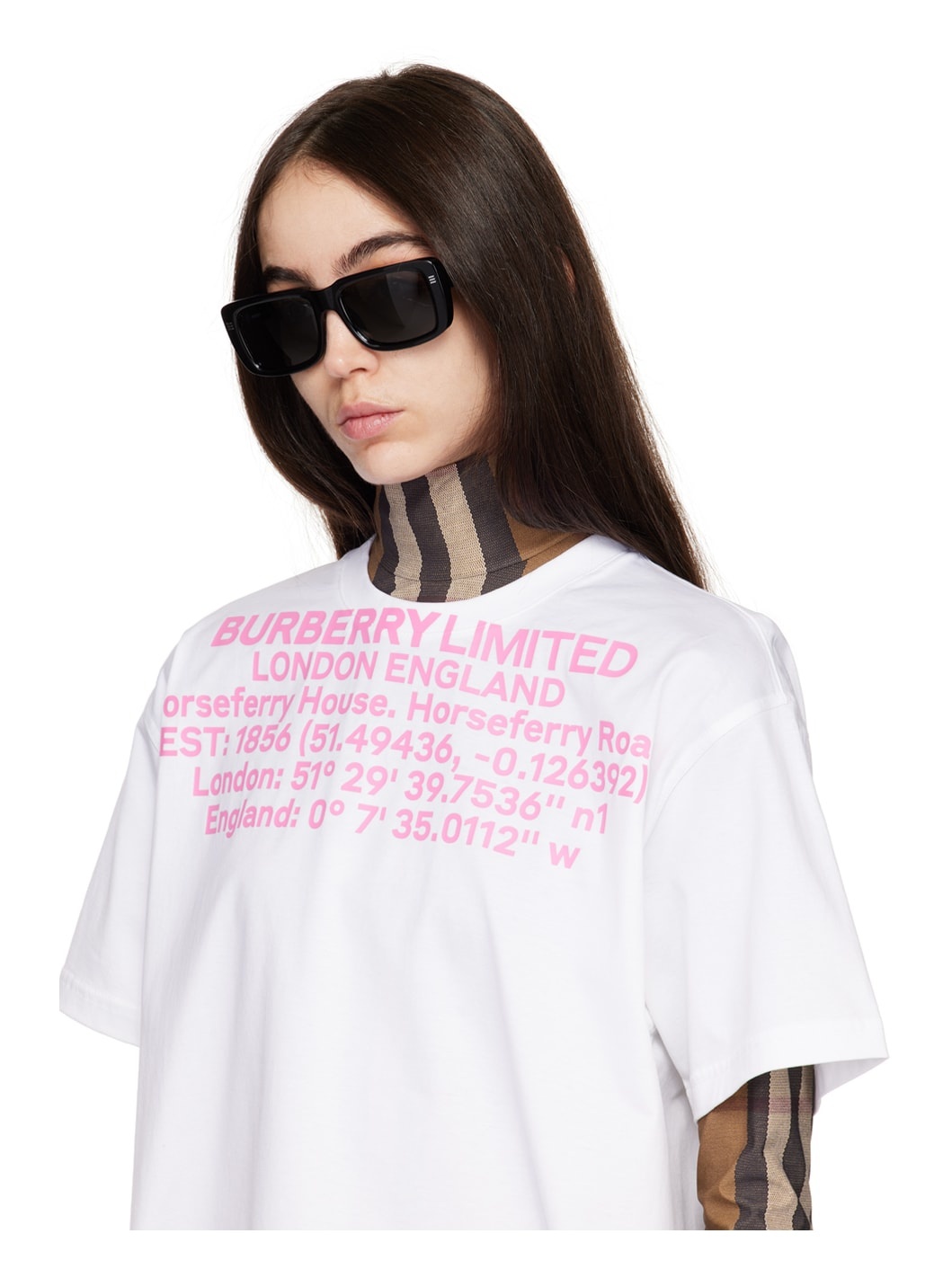 Black Rectangular Sunglasses - 6